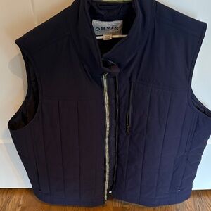 Orvis Dark Blue Quilted Vest